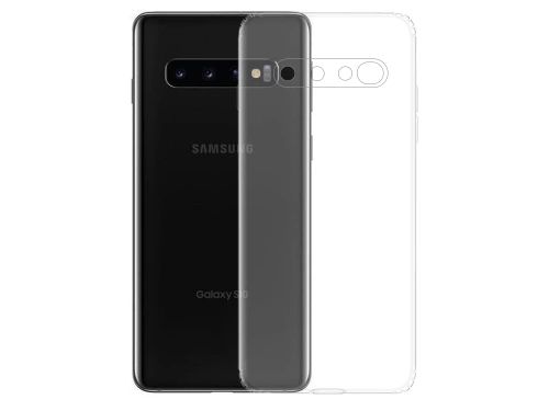 Силиконов гръб No brand, За Samsung Galaxy S10 Plus, Прозрачен - 51614