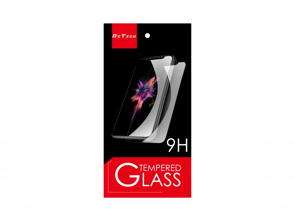 Стъклен протектор DeTech, за iPhone 13 Pro Max, 0.3mm, Прозрачен