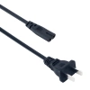 Захранващ кабел за касетофон DeTech, 1.5м, US