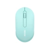 Мишка Mixie R518, Безжична, USB, 3D, Зелен