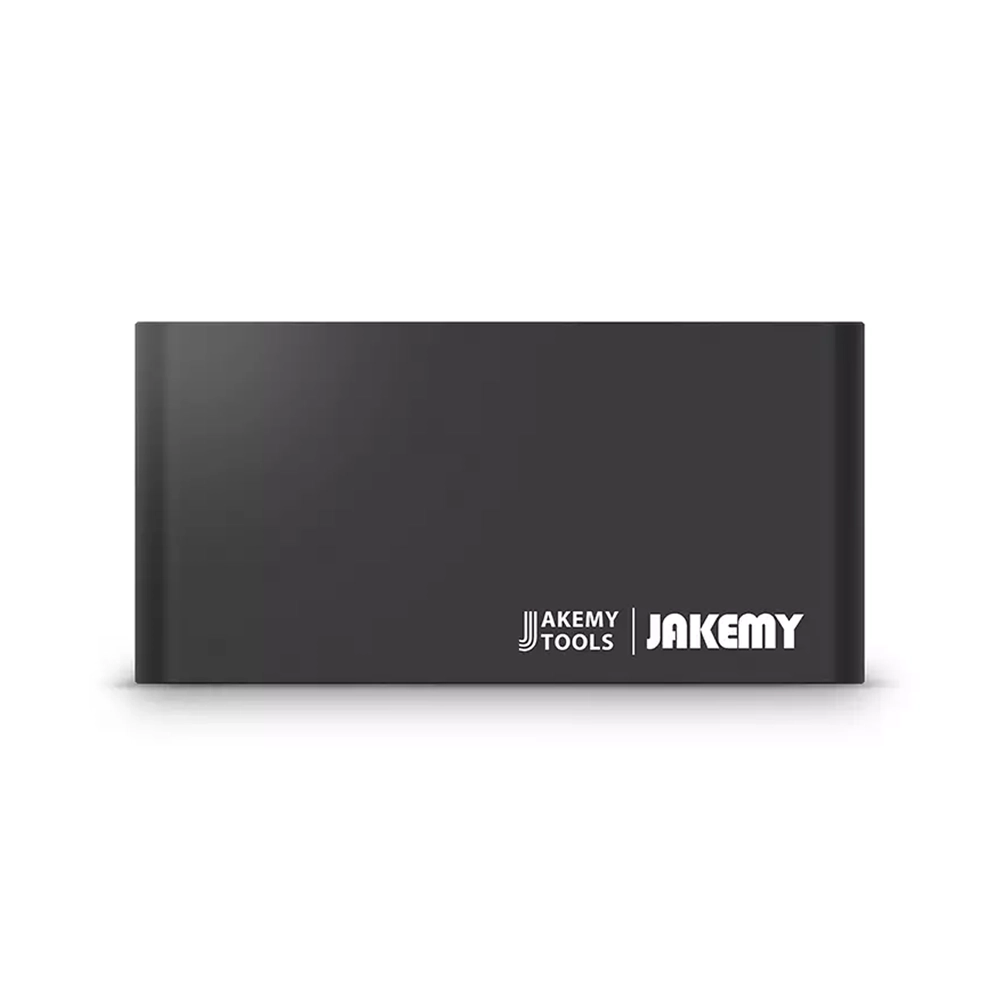 Комплект отвертка и накрайници Jakemy JM-8170, 20 Части, S2, Черен