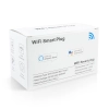 Смарт контакт  PST-LSPA2, 2xUSB F, 220V, 10A, Wi-Fi, Tuya Smart, Бял