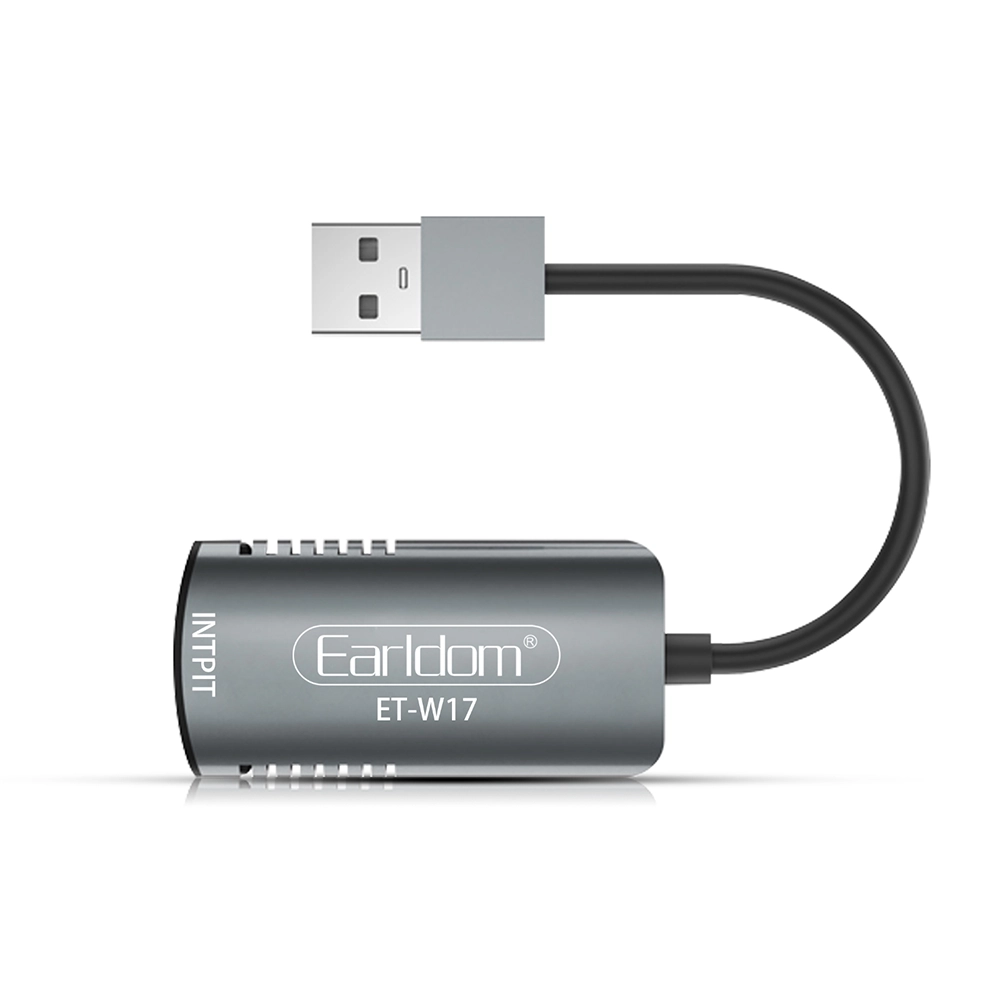 Външна Capture карта Earldom ET-W17,USB, HDMI, Full HD, Сив