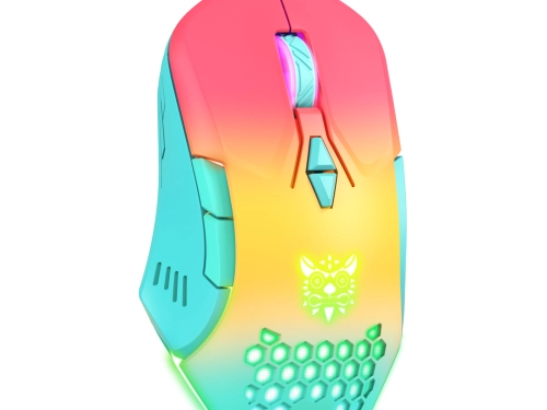 Геймърска мишка Onikuma CW902, Оптична, 7D, RGB, Многоцветен - 765
