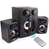 Тонколони Kisonli TM-9000A, Bluetooth, USB, AUX, SD, FM, 12W+2x5W, Черен