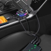 FM Трансмитер Earldom ET-M98, Bluetooth, USB, Type-C, 3.1A, С кабел 3 в 1, Черен