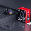 Слушалки Onikuma X7 Pro, За компютър, Микрофон, Подсветка, 3.5mm, USB, Черен