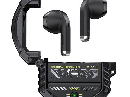 Bluetooth слушалки Onikuma T309, Черен