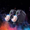 Тонколони Onikuma L6, 2x5W, USB, RGB, Черен