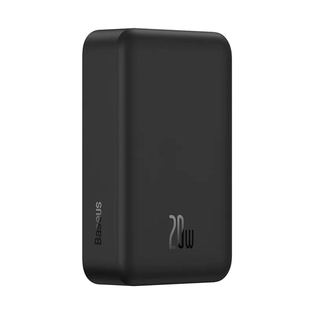 Преносима батерия Baseus Magnetic Mini Wireless, 20000mAh, 20W, С Type-C кабел, Черен